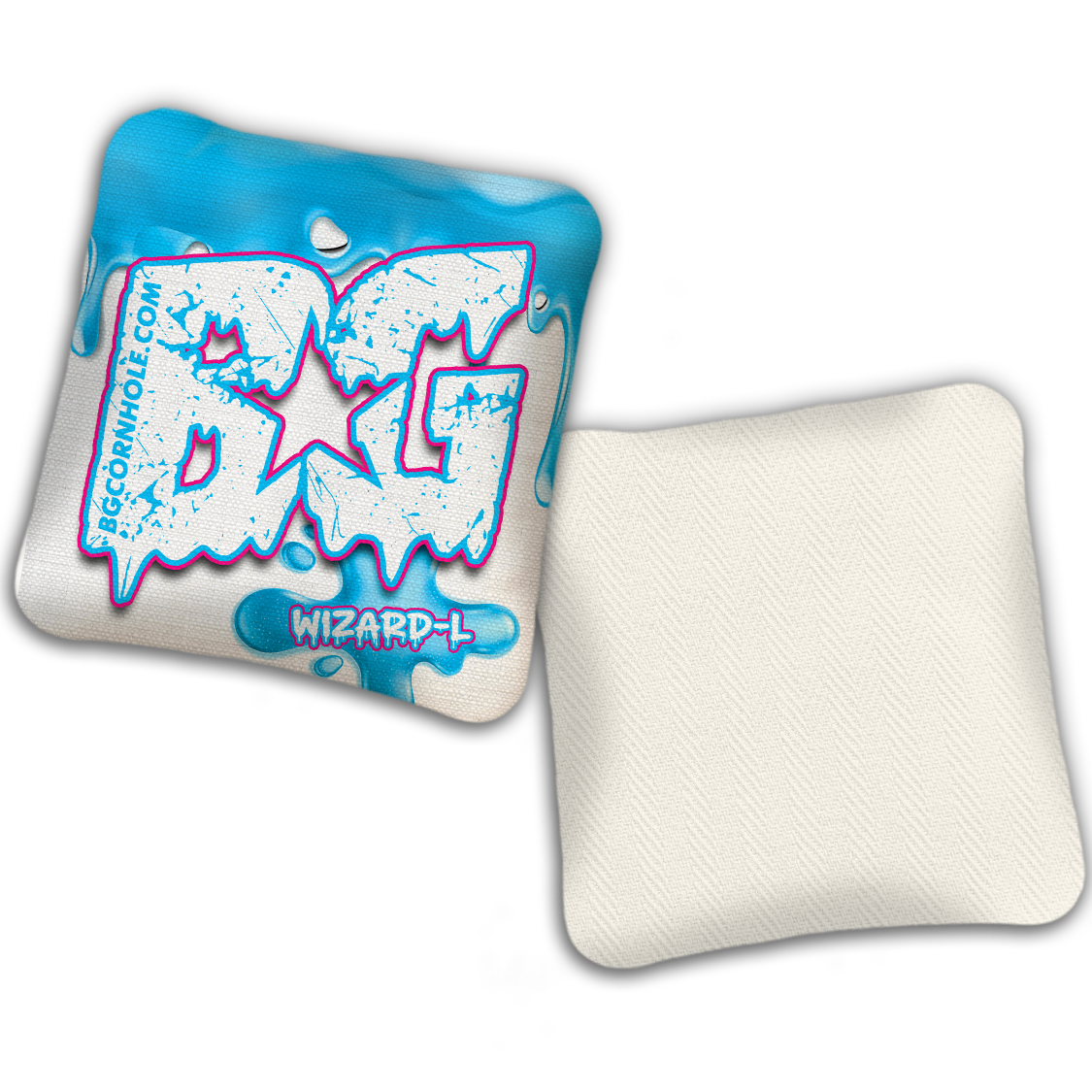 UNSTAMPED BG Multiple Bag Models "DRIP" - Cornhole Bags - SET OF 4 BAGS