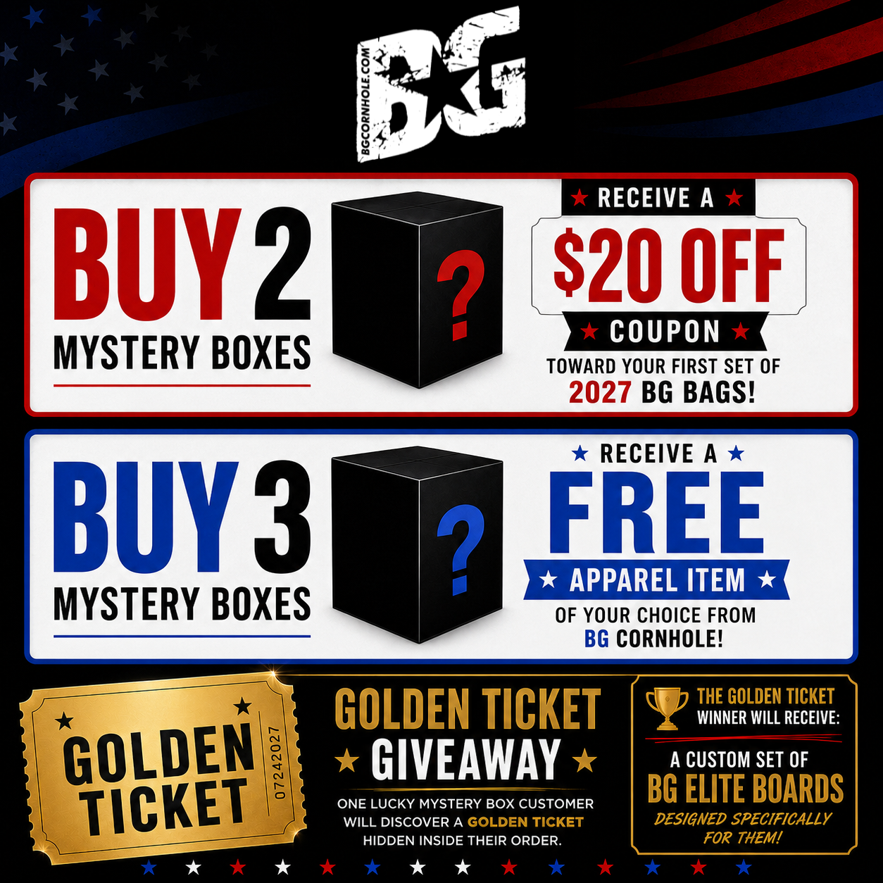 4th of July Mystery Box Event
