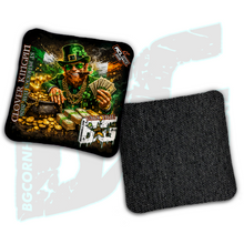 Load image into Gallery viewer, Limited Edition 2026 BG Multiple Bag Models "Clover Kingpin" - ACL Pro Stamped Cornhole Bags - SET OF 4 BAGS