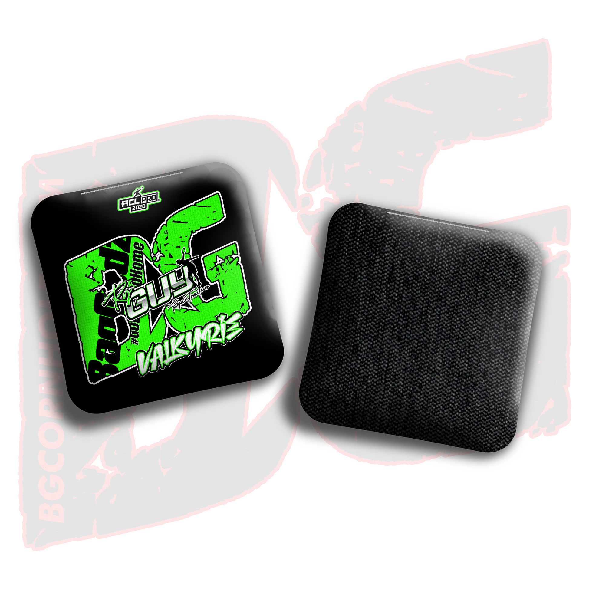 2026 BG Multiple Bag Models - "Ryan Traiteur” - ACL Pro Stamped Cornhole Bags - SET OF 4 BAGS