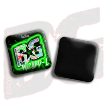Load image into Gallery viewer, BG Wizard L 4&quot; Mini Cornhole Bags - “Vapor Vandal” - Set of 4 Bags