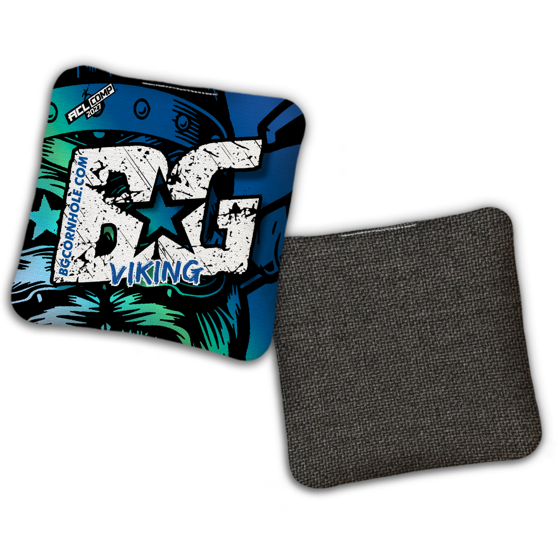 2027 BG Multiple Bag Models - "THE LURKER" - ACL Comp Stamped Cornhole Bags - SET OF 4 BAGS