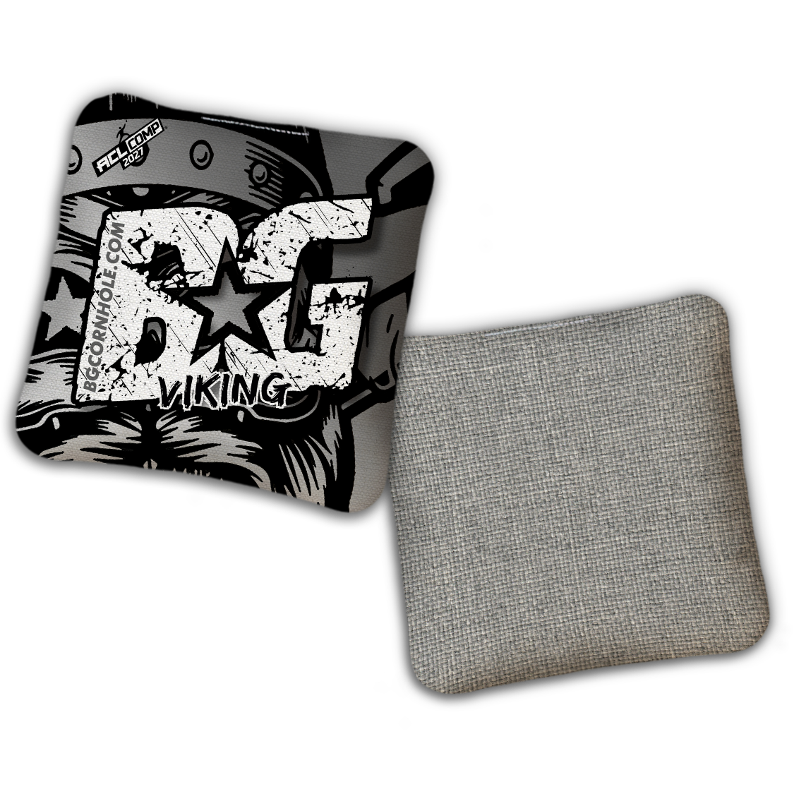 2027 BG Multiple Bag Models - "THE LURKER" - ACL Comp Stamped Cornhole Bags - SET OF 4 BAGS