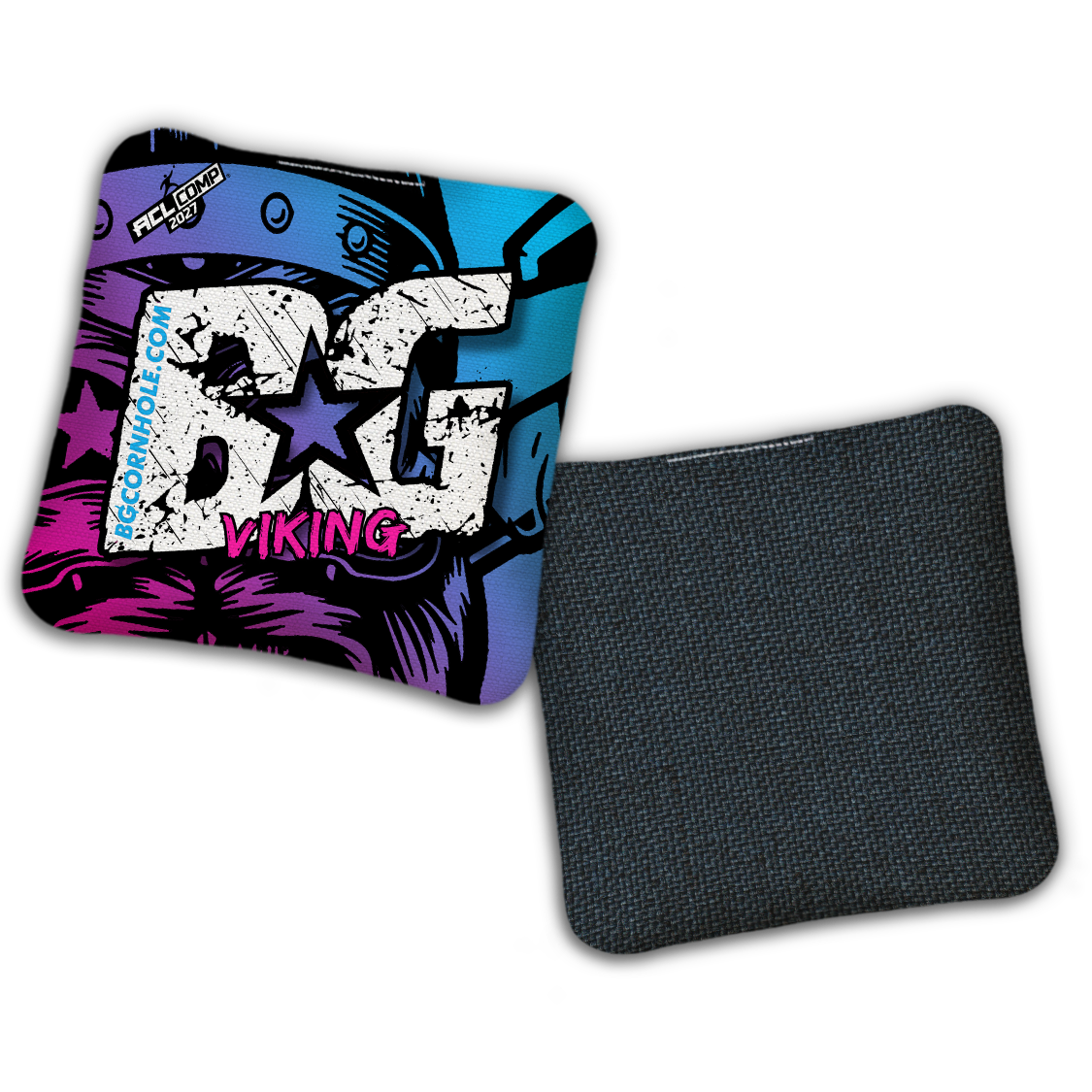 2027 BG Multiple Bag Models - "THE LURKER" - ACL Comp Stamped Cornhole Bags - SET OF 4 BAGS