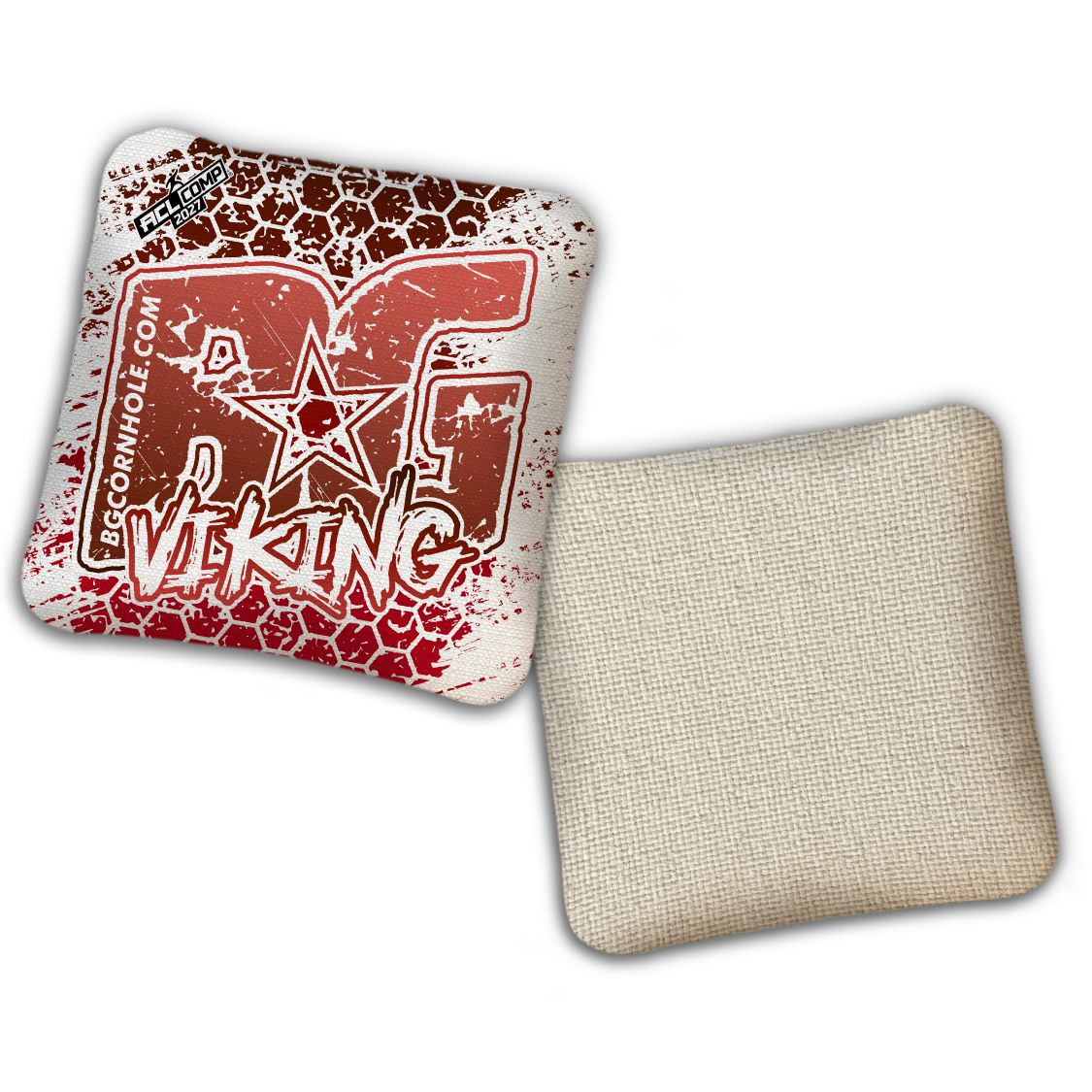 2027 BG Multiple Bag Models - "HEXED HIVE" - ACL Comp Stamped Cornhole Bags - SET OF 4 BAGS