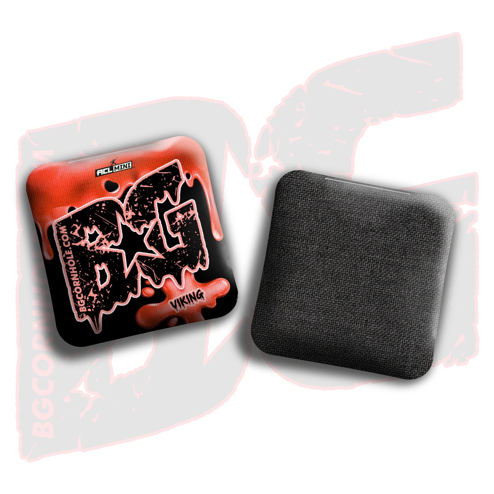 BG Multiple Bag Models - "Drip" - 4" ACL Mini Stamped Cornhole Bags- Set of 4 Bags