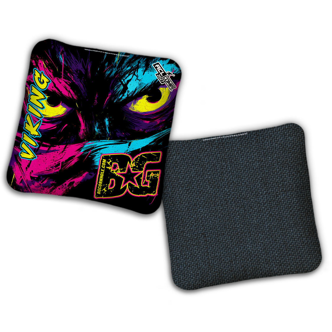2027 BG Multiple Bag Models - "SHADOWED" - ACL Comp Stamped Cornhole Bags - SET OF 4 BAGS