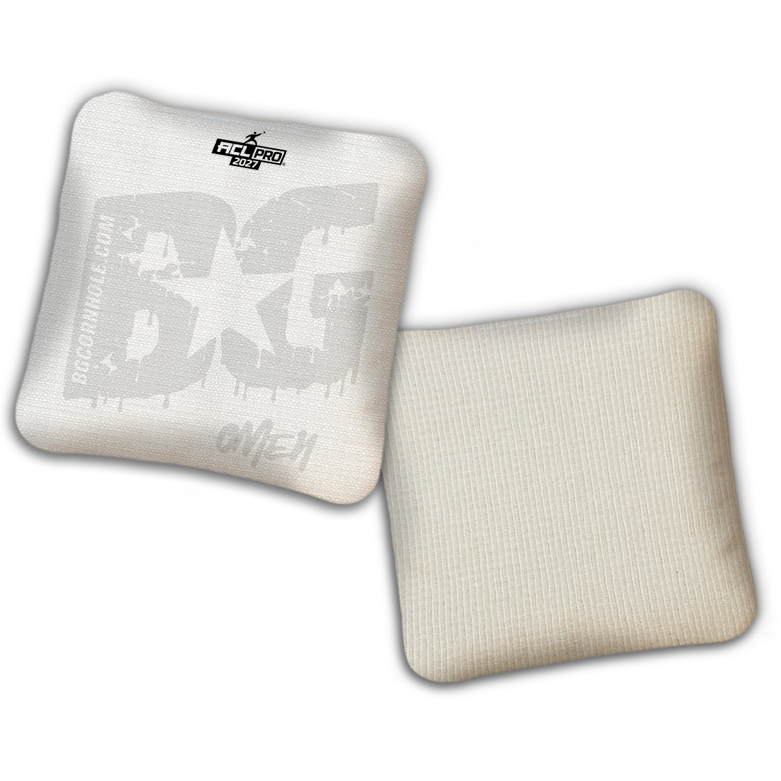 2027 BG Multiple Bag Models "Whiteout" - ACL Pro Stamped Cornhole Bags - SET OF 4 BAGS