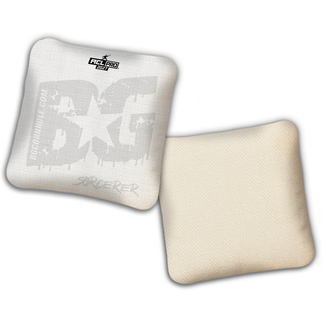 2027 BG Multiple Bag Models "Whiteout" - ACL Pro Stamped Cornhole Bags - SET OF 4 BAGS