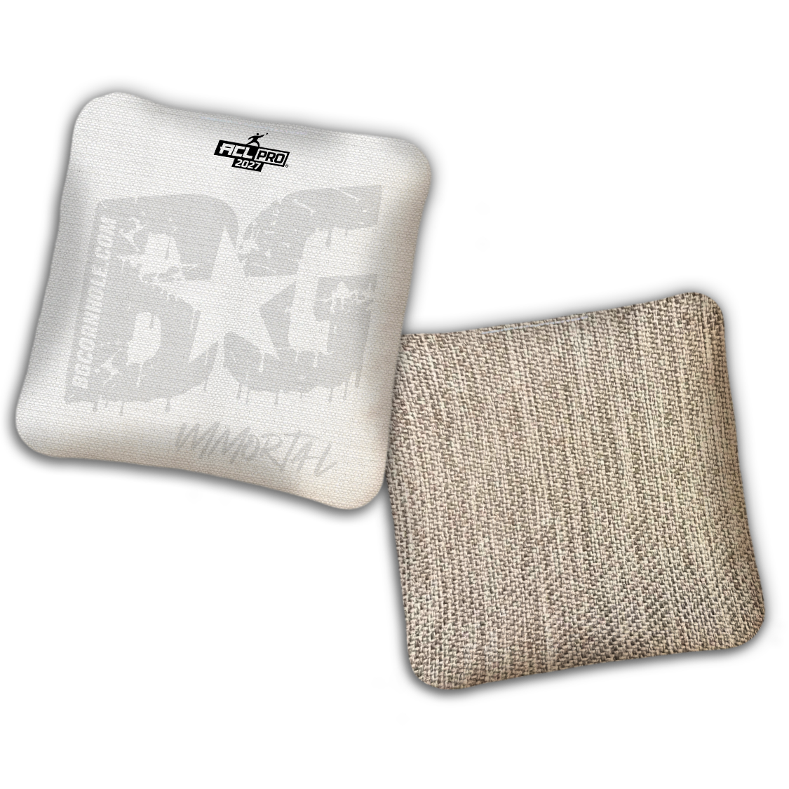 2027 BG Multiple Bag Models "Whiteout" - ACL Pro Stamped Cornhole Bags - SET OF 4 BAGS