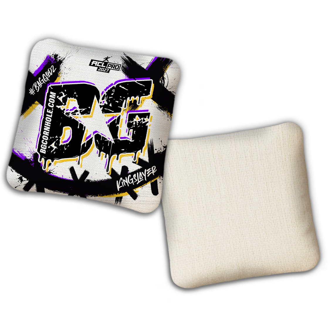 2027 BG Multiple Bag Models "WHY SO SERIOUS" - ACL Pro Stamped Cornhole Bags - SET OF 4 BAGS