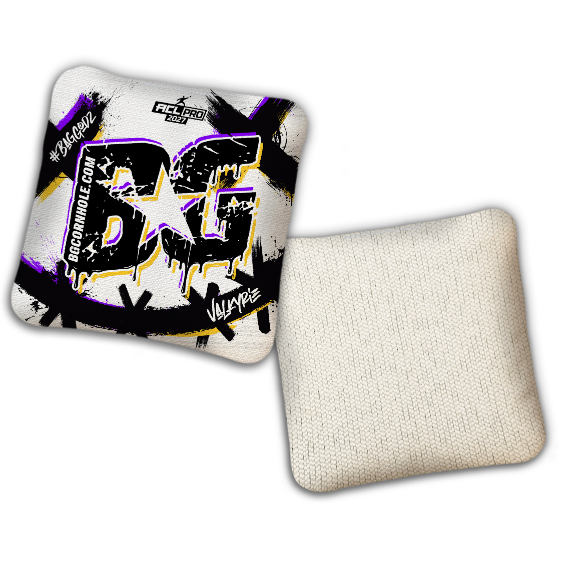 2027 BG Multiple Bag Models "WHY SO SERIOUS" - ACL Pro Stamped Cornhole Bags - SET OF 4 BAGS