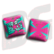 Load image into Gallery viewer, 2026 BG Multiple Bag Types &quot;Retro Strike&quot; - ACL Pro Stamped Cornhole Bags - SET OF 4 BAGS