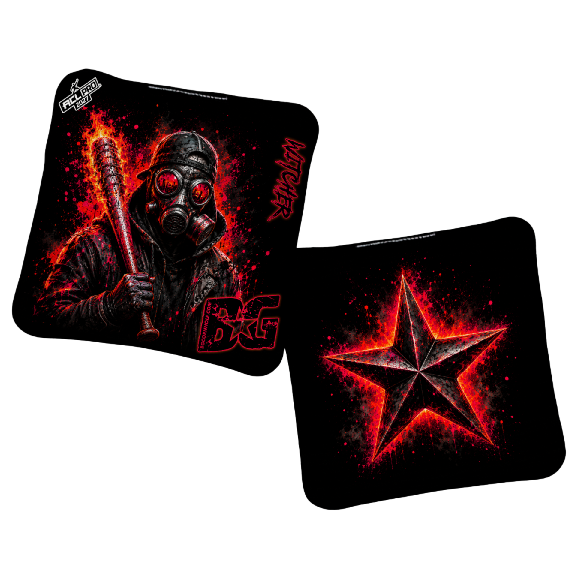 2027 BG Multiple Bag Models "IGNITION" - ACL Pro Stamped Cornhole Bags - SET OF 4 BAGS