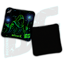 Load image into Gallery viewer, 2026 BG Multiple Bag Models "Cyber Wizard" - ACL Pro Stamped Cornhole Bags - SET OF 4 BAGS