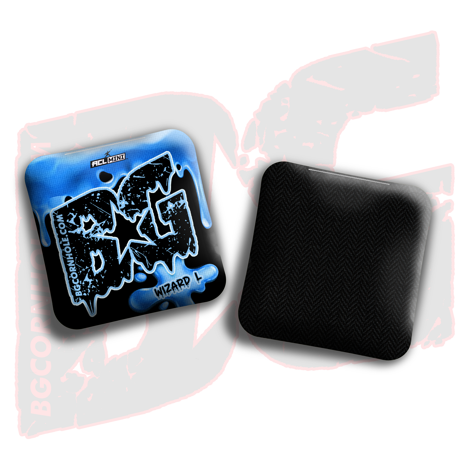 BG Multiple Bag Models - "Drip" - 4" ACL Mini Stamped Cornhole Bags- Set of 4 Bags