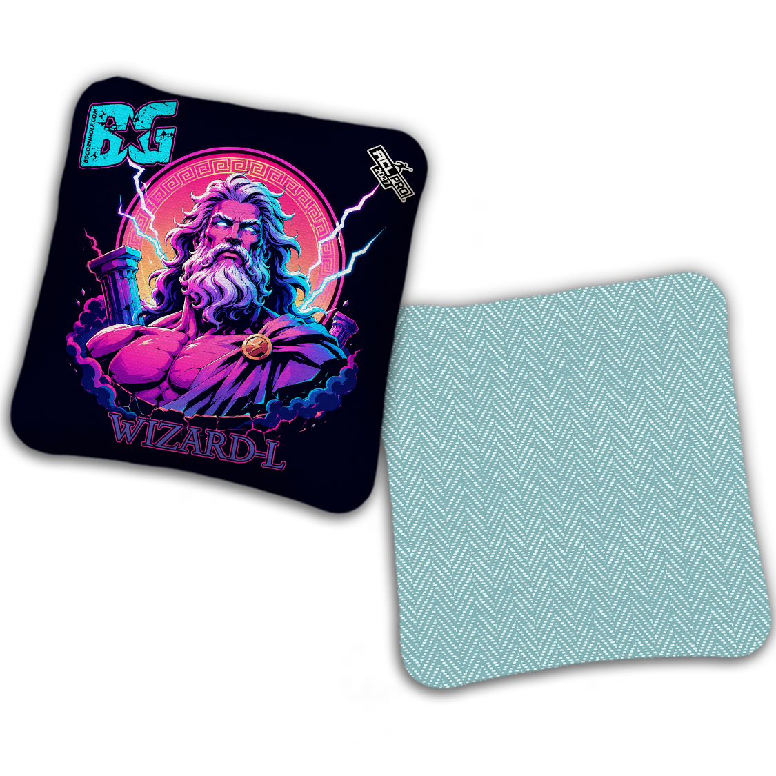 2027 BG Multiple Models “Divine Reign" - ACL Pro Stamped Cornhole Bags - SET OF 4 BAGS