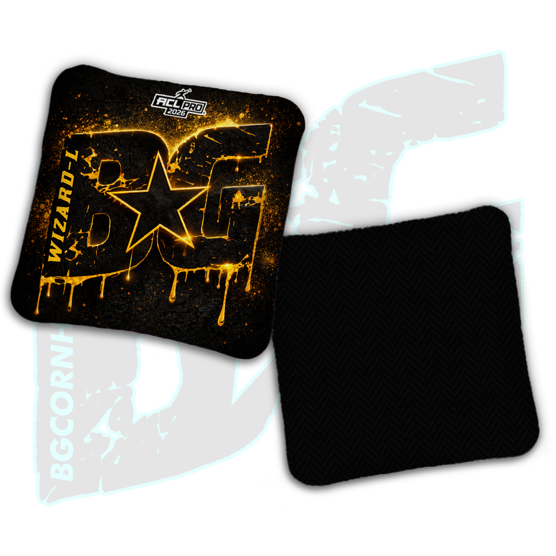 2026 BG Multiple Bag Models "Icy Drip" - ACL Pro Stamped Cornhole Bags - SET OF 4 BAGS
