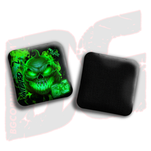 Load image into Gallery viewer, 2026 BG Multiple Bag Types &quot;Jack-O&#39;-Lantern&quot; - ACL Pro Stamped Cornhole Bags - SET OF 4 BAGS