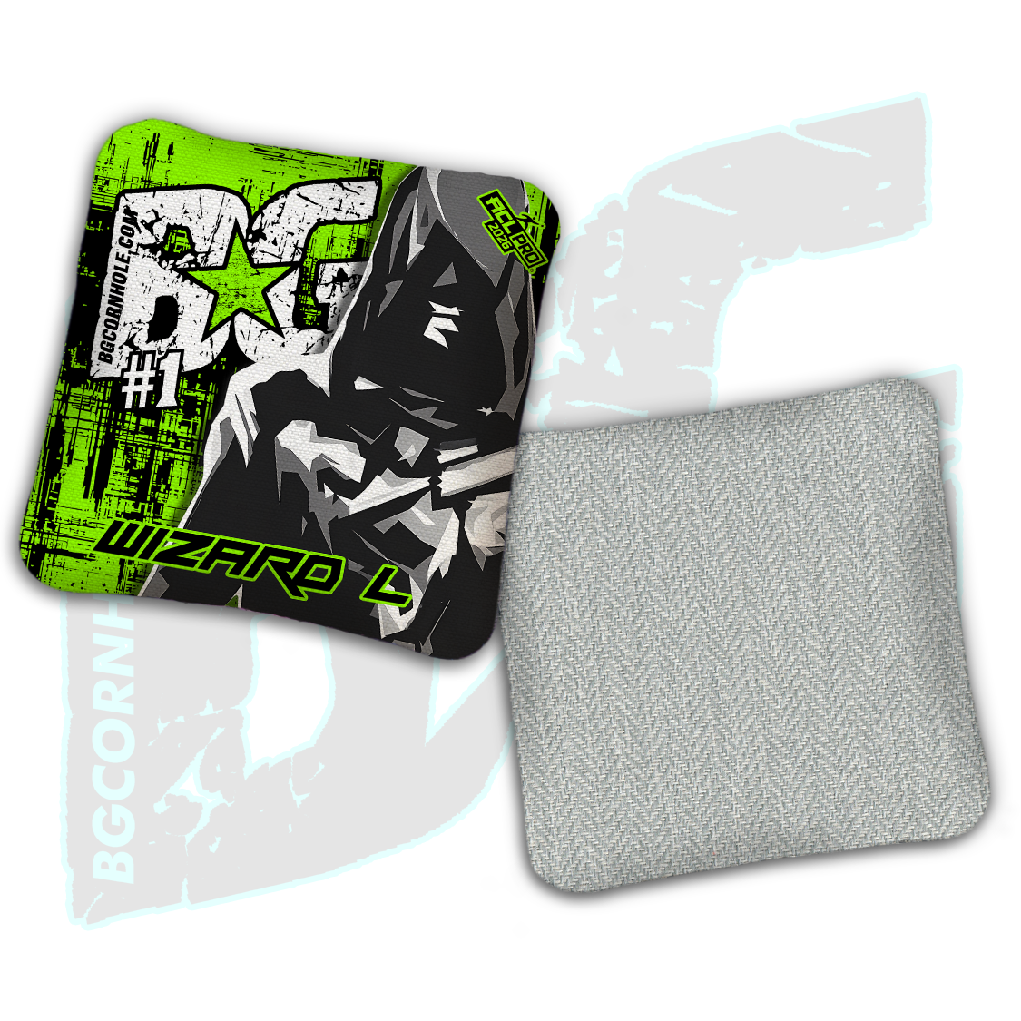 Limited Edition 2026 BG Multiple Bag Models "OG Mercenary" - ACL Pro Stamped Cornhole Bags - SET OF 4 BAGS
