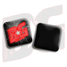 Load image into Gallery viewer, 2026 BG Multiple Bag Types - &quot;Lightning Strike&quot; - ACL Pro Stamped Cornhole Bags - SET OF 4 BAGS