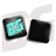 Load image into Gallery viewer, 2026 BG Multiple Bag Types - &quot;Lightning Strike&quot; - ACL Pro Stamped Cornhole Bags - SET OF 4 BAGS
