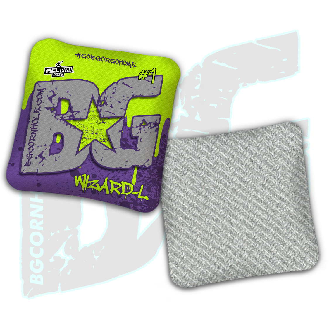 Limited Edition 2026 BG Multiple Bag Models "OG Bloodstain" - ACL Pro Stamped Cornhole Bags - SET OF 4 BAGS