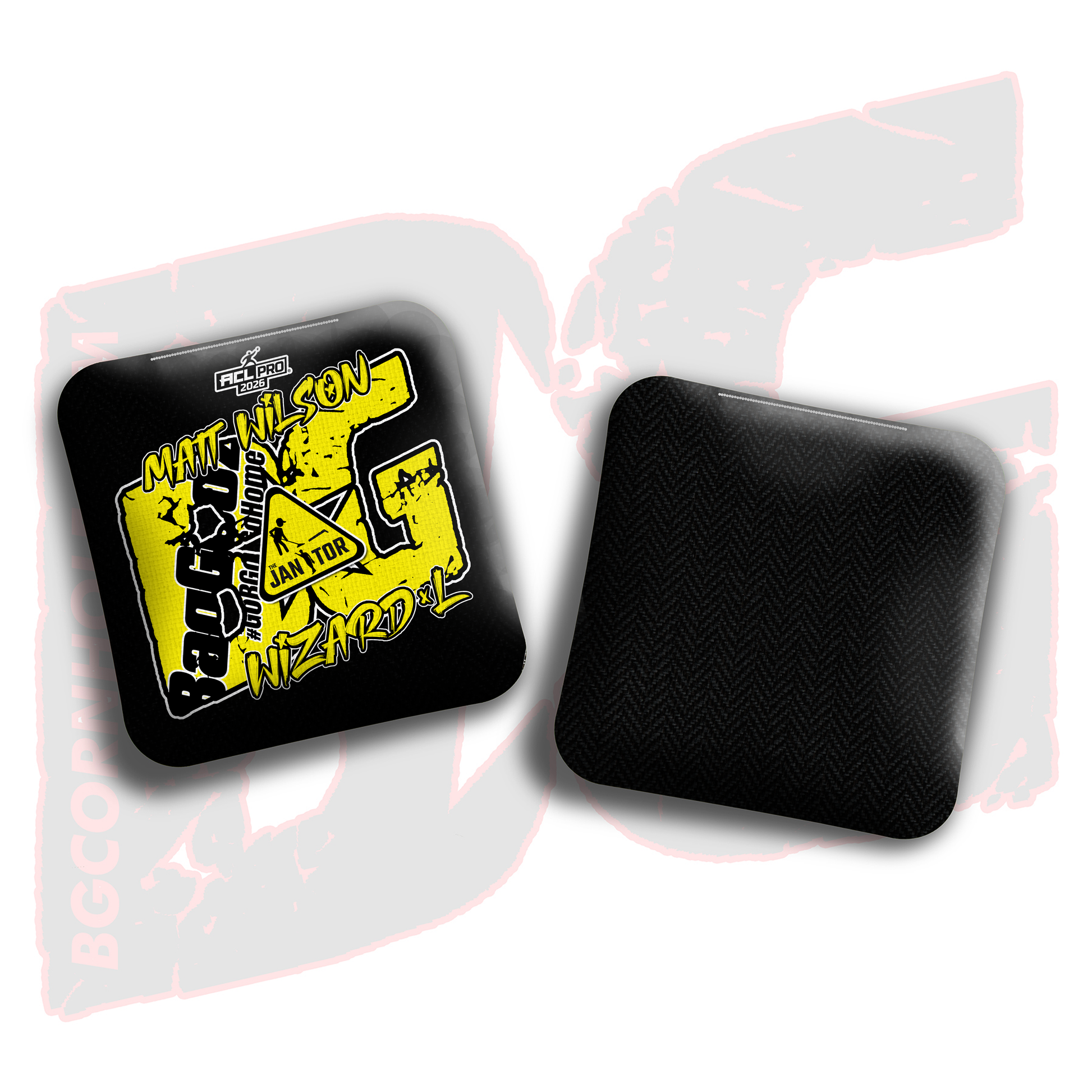 2026 BG Multiple Bag Models  - "Matt Wilson” - ACL Pro Stamped Cornhole Bags - SET OF 4 BAGS