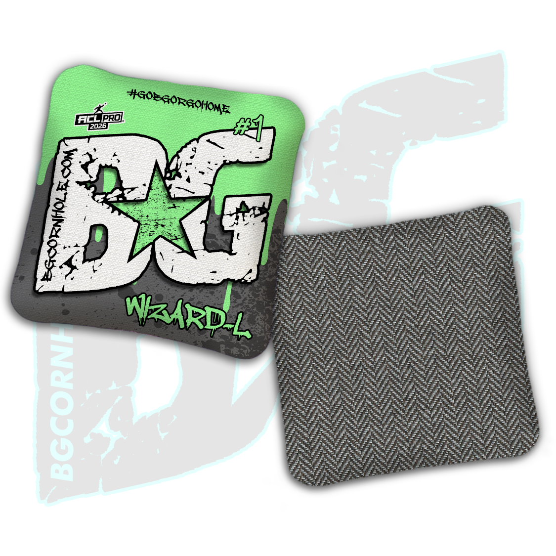 Limited Edition 2026 BG Multiple Bag Models "OG Bloodstain" - ACL Pro Stamped Cornhole Bags - SET OF 4 BAGS