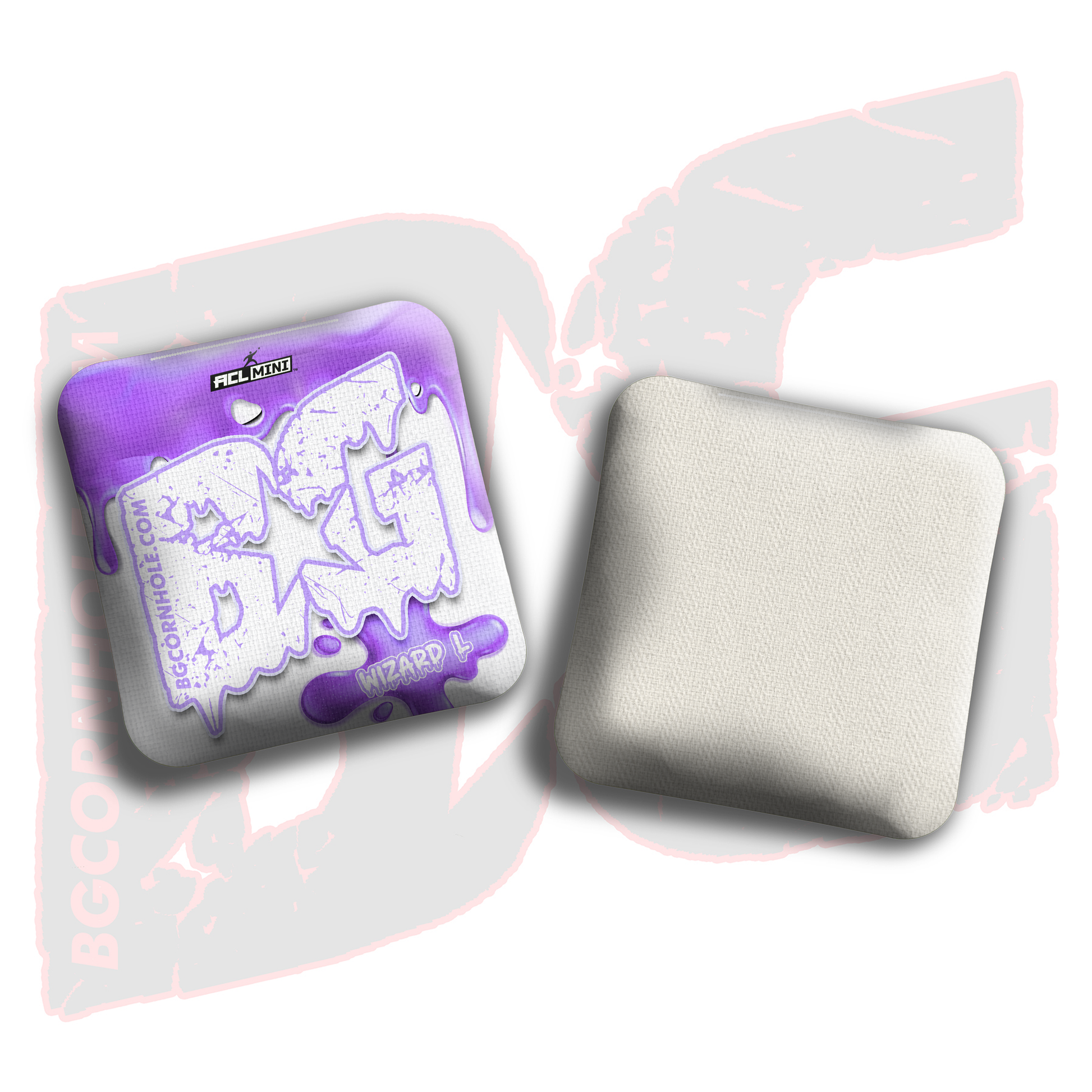 BG Multiple Bag Models - "Drip" - 4" ACL Mini Stamped Cornhole Bags- Set of 4 Bags