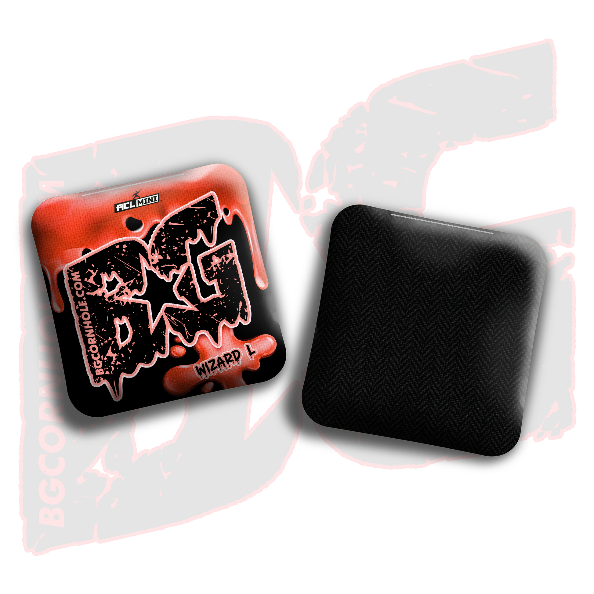 BG Multiple Bag Models - "Drip" - 4" ACL Mini Stamped Cornhole Bags- Set of 4 Bags