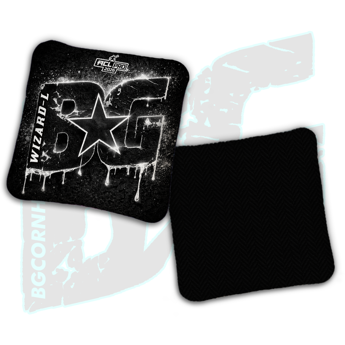 2026 BG Multiple Bag Models "Icy Drip" - ACL Pro Stamped Cornhole Bags - SET OF 4 BAGS