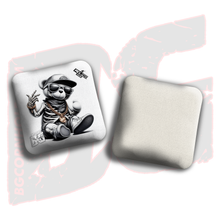 Load image into Gallery viewer, 2026 BG Multiple Bag Types &quot;Skeleton Teddy Bear&quot; - ACL Pro Stamped Cornhole Bags - SET OF 4 BAGS