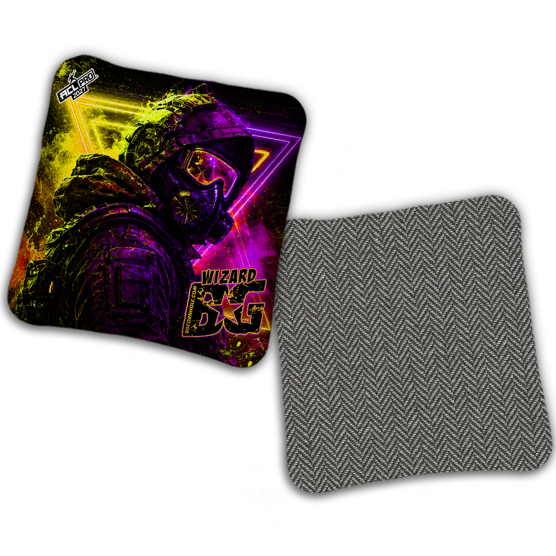 2027 BG Multiple Bag Models "NIGHT PROTOCOL" - ACL Pro Stamped Cornhole Bags - SET OF 4 BAGS