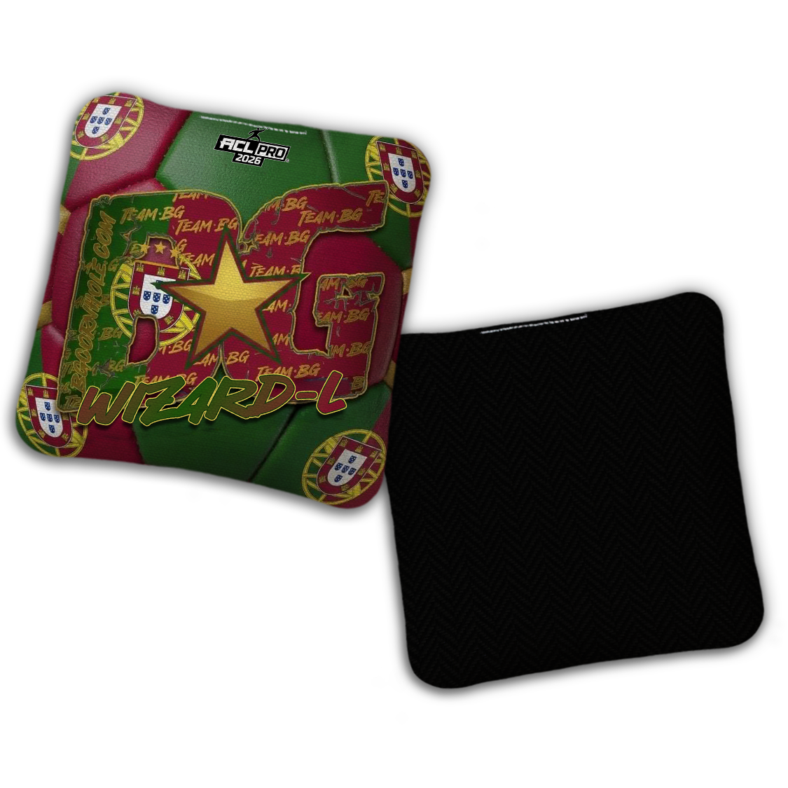 2026 Multiple Bag Models - "WORLD CUP" - ACL Pro Stamped Cornhole Bags - Set of 4 Bags