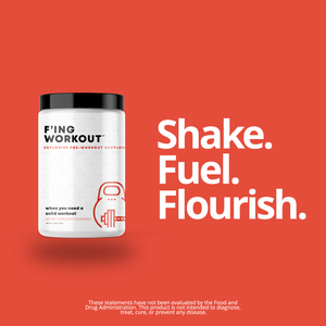 F'ing "Nootropic Pre-Workout" Supplement - Unleash Your Focus and Power