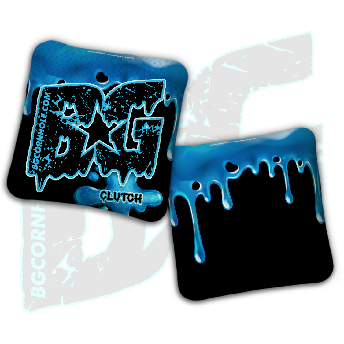BG Clutch  - “Drip” - Non Stamped Cornhole Bags - SET OF 4 bags
