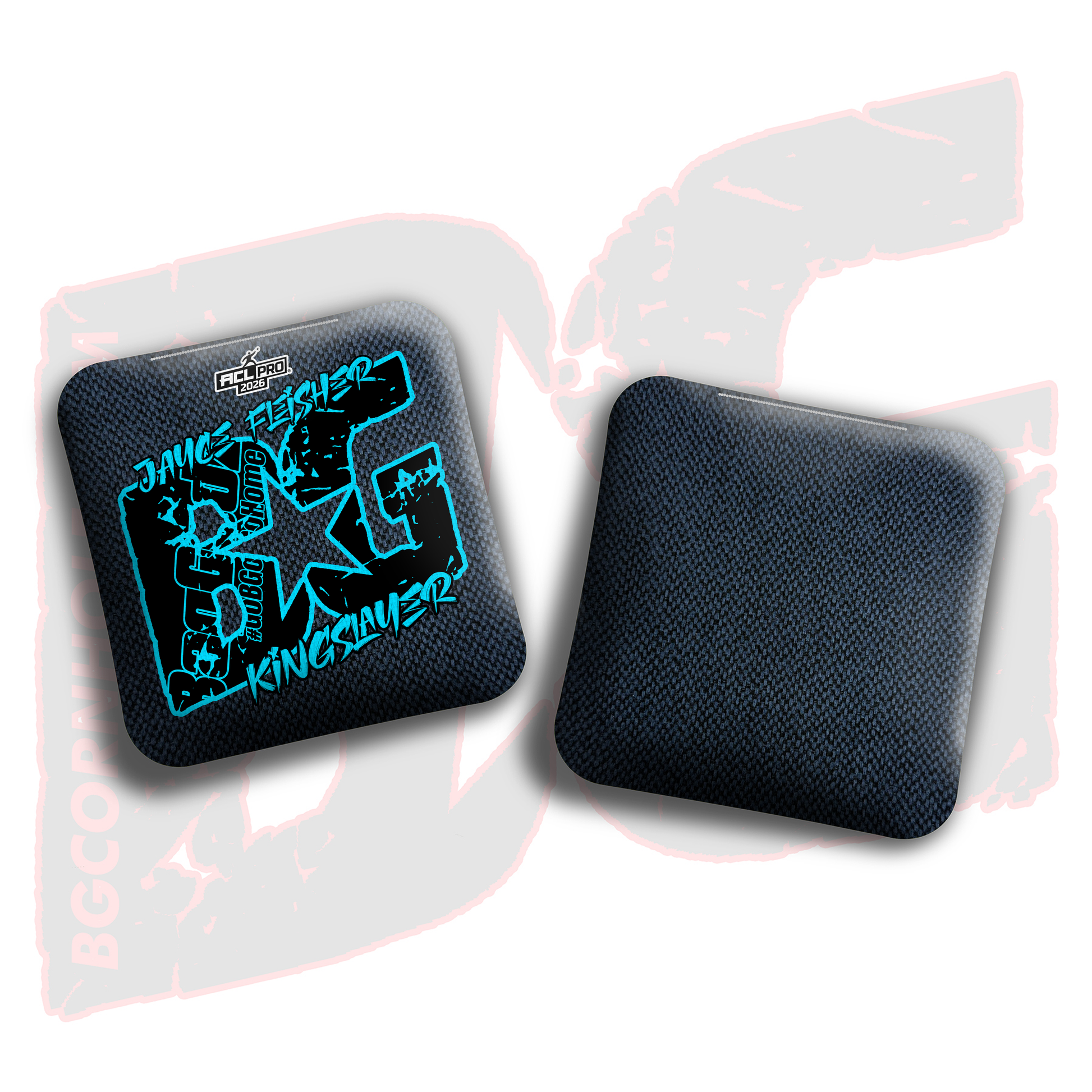 2026 BG Multiple Bag Models  - "Jayce Fleisher” - ACL Pro Stamped Cornhole Bags - SET OF 4 BAGS