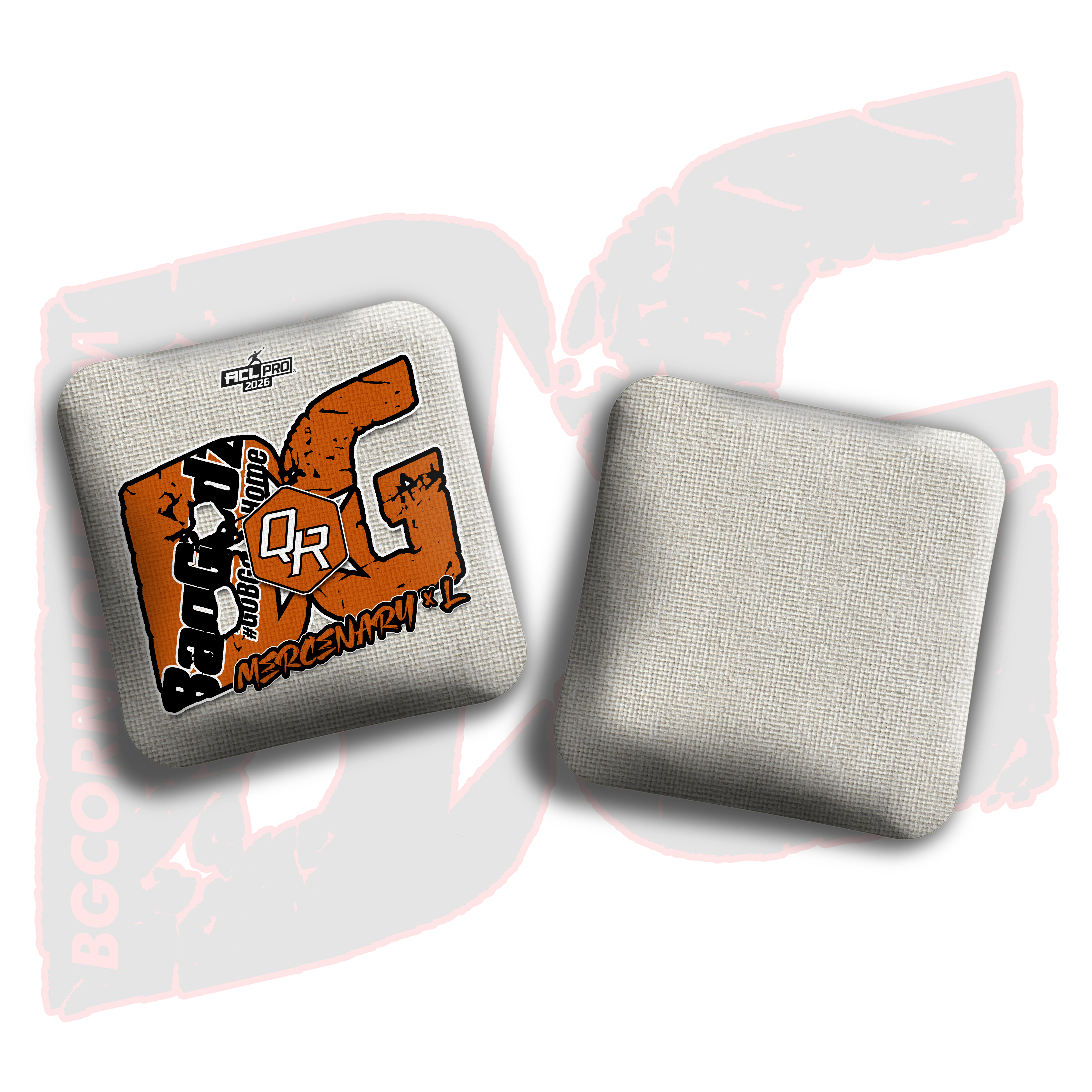 2026 BG Multiple Bag Models  - "Quinn Reeves” - ACL Pro Stamped Cornhole Bags - SET OF 4 BAGS