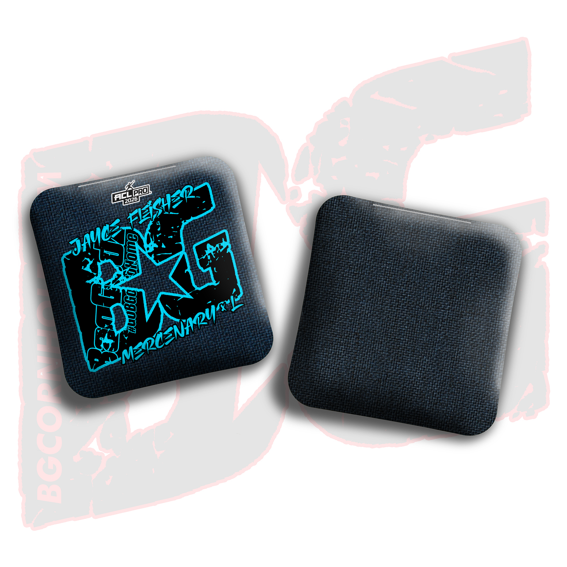 2026 BG Multiple Bag Models  - "Jayce Fleisher” - ACL Pro Stamped Cornhole Bags - SET OF 4 BAGS