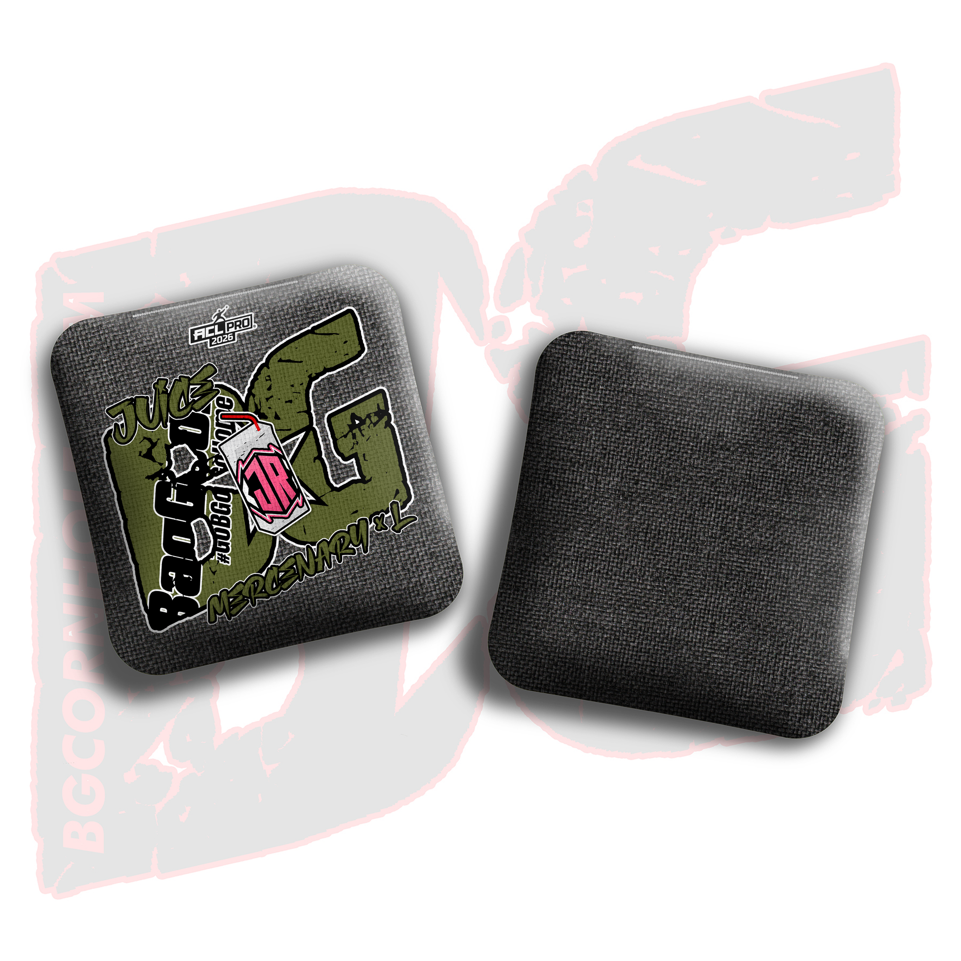 2026 BG Multiple Bag Models  - "Julius Reyes Jr” - ACL Pro Stamped Cornhole Bags - SET OF 4 BAGS