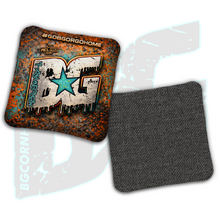 Load image into Gallery viewer, 2026 BG Multiple Bag Models "Iron Star" - ACL Pro Stamped Cornhole Bags - SET OF 4 BAGS