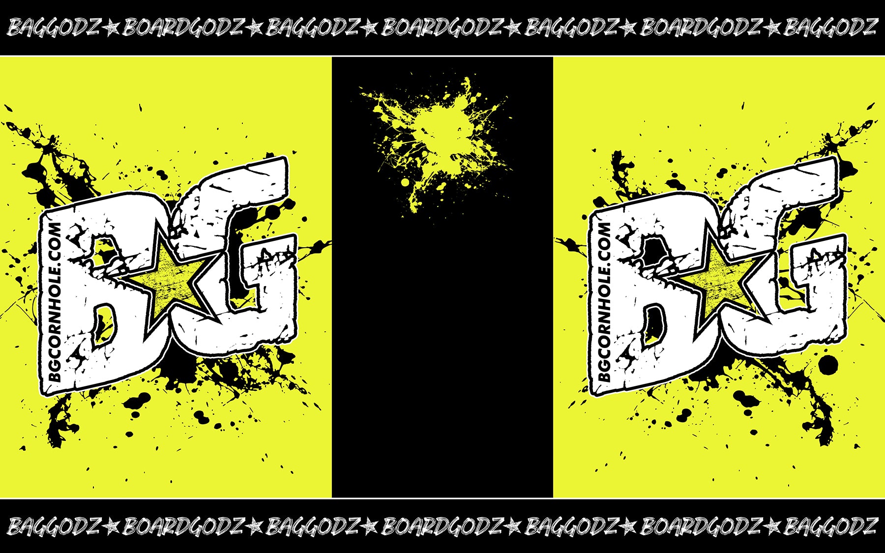BG Splatter Pitch Pads - Set of 2 pads - Multiple Colors