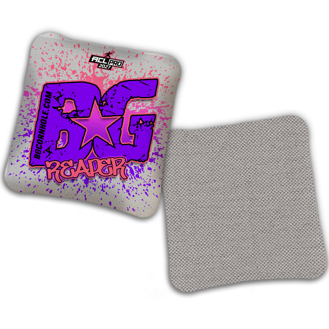2027 BG Multiple Bag Models "PAINT SPLATTER" - ACL Pro Stamped Cornhole Bags - SET OF 4 BAGS