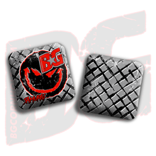 Load image into Gallery viewer, 2026 BG Multiple Bag Models - "Evil Grin" - ACL Comp Stamped Cornhole Bags - SET OF 4 BAGS