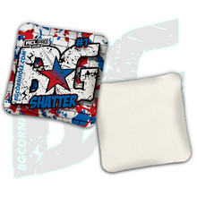 Load image into Gallery viewer, Limited Edition 2026 BG Multiple Bag Models "Splatter Graffiti" - ACL Pro Stamped Cornhole Bags - SET OF 4 BAGS