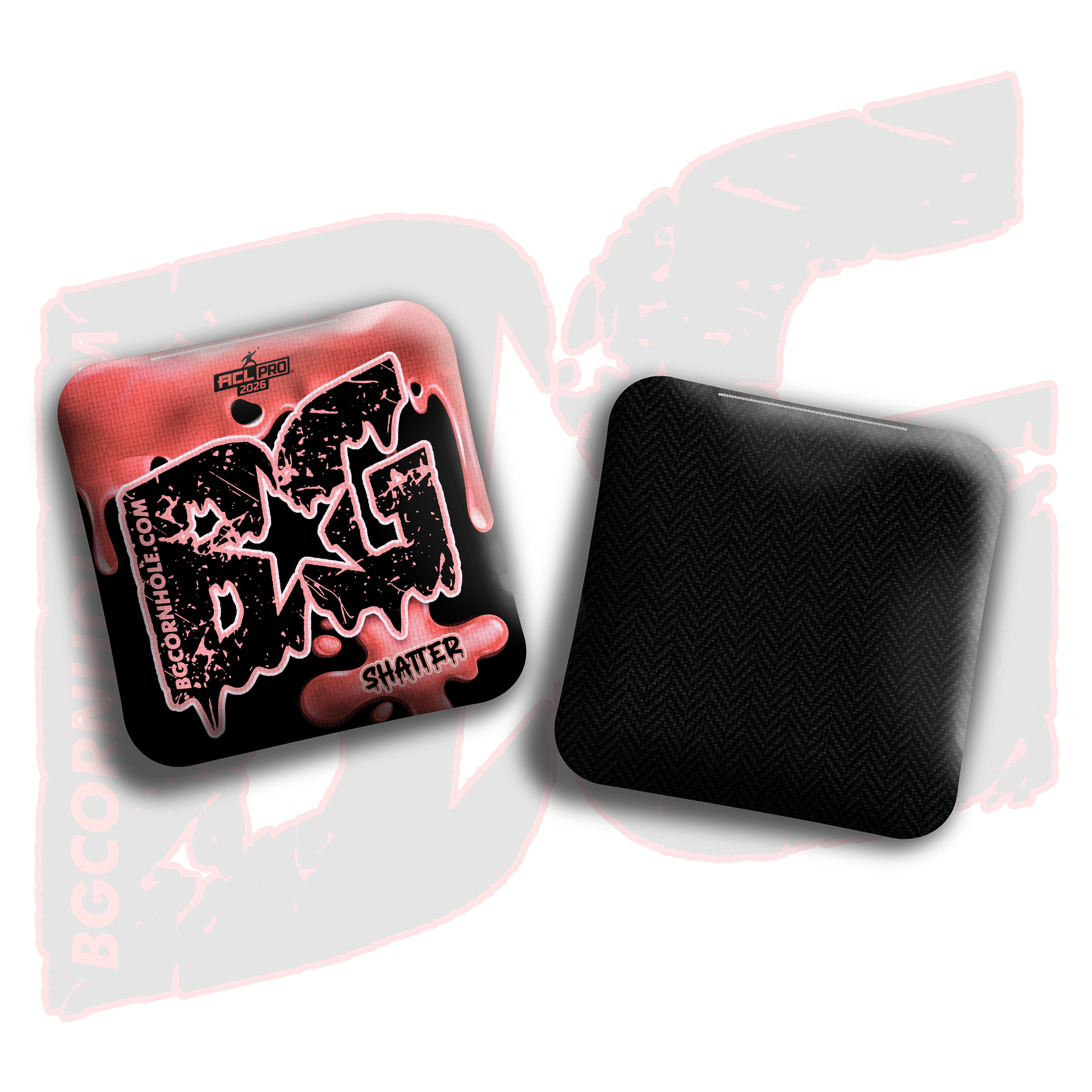 2026 BG Shatter "Drip" - ACL Pro Stamped Cornhole Bags - SET OF 4 BAGS