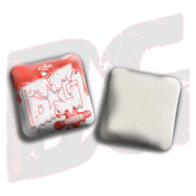 Load image into Gallery viewer, 2026 BG Shatter &quot;Drip&quot; - ACL Pro Stamped Cornhole Bags - SET OF 4 BAGS