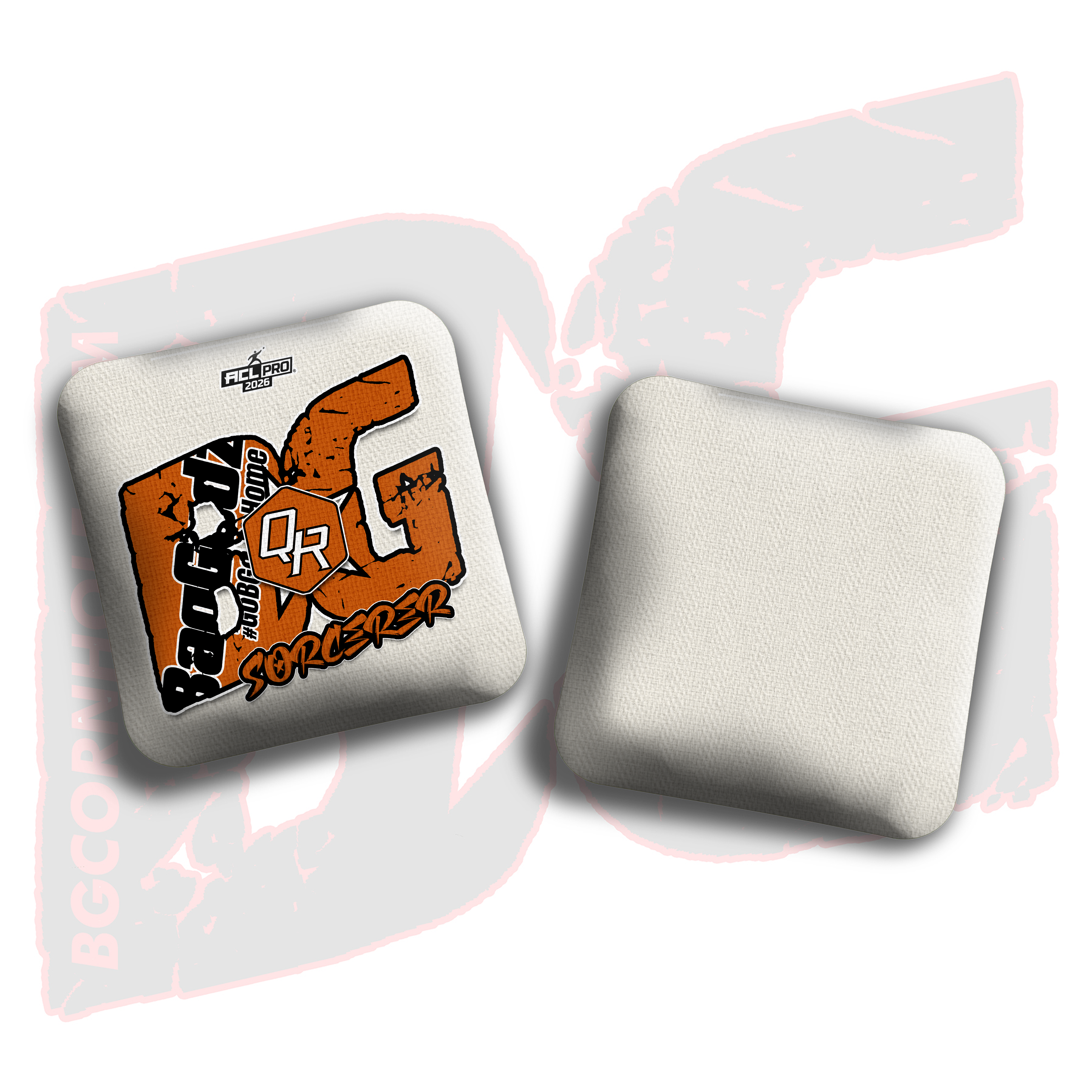 2026 BG Multiple Bag Models  - "Quinn Reeves” - ACL Pro Stamped Cornhole Bags - SET OF 4 BAGS