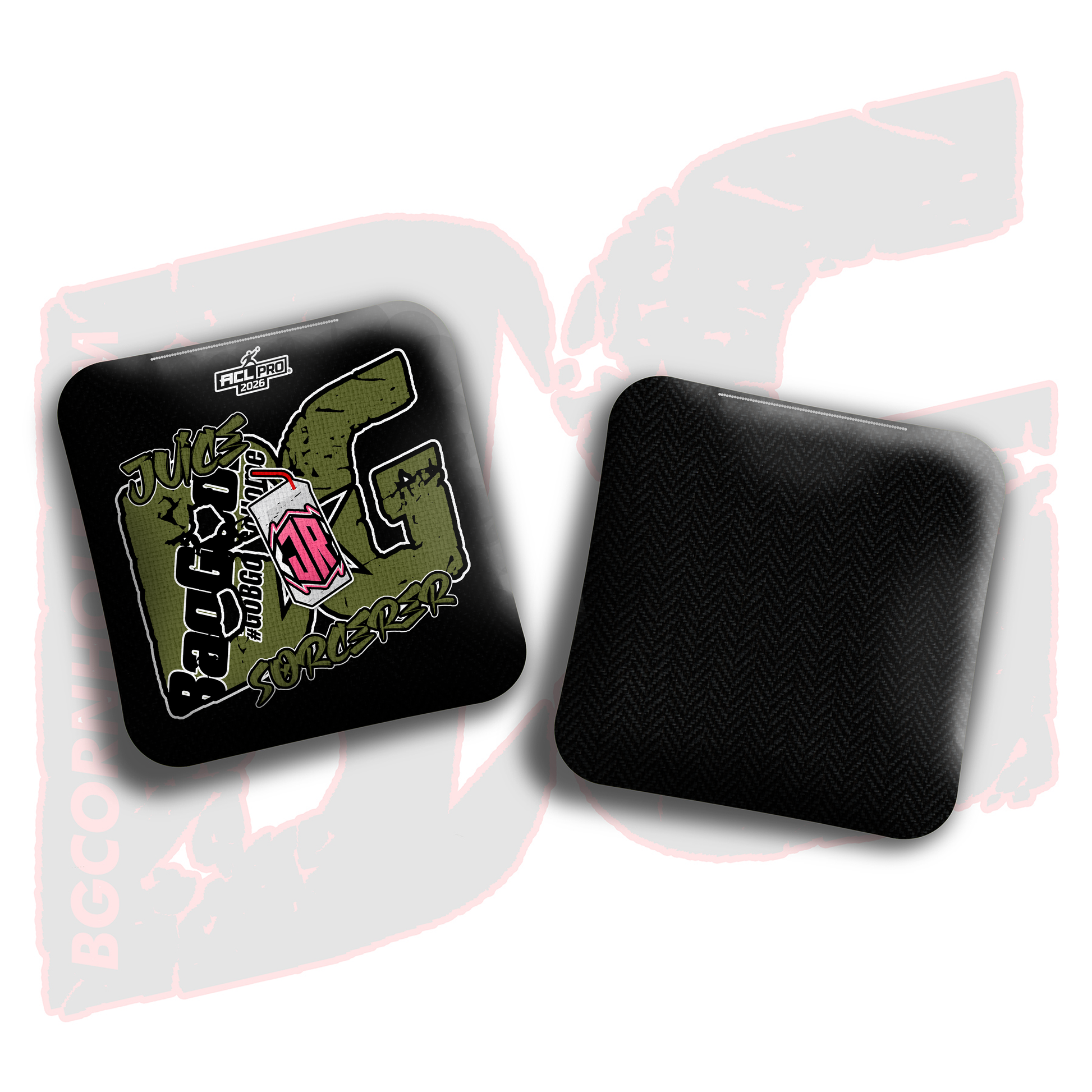 2026 BG Multiple Bag Models  - "Julius Reyes Jr” - ACL Pro Stamped Cornhole Bags - SET OF 4 BAGS